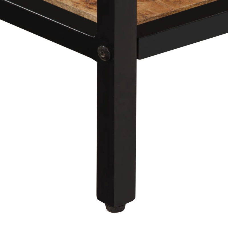 70cm Solid Wood Top Console Table