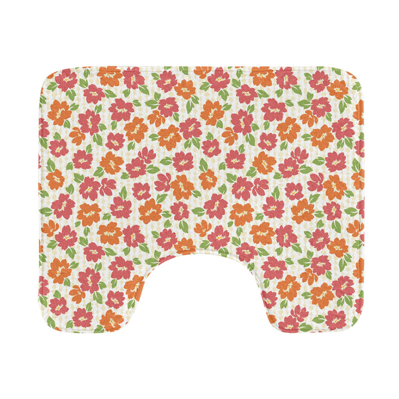 Tapis de salle de bain Floral U