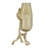 Gold Glass Flower Vase