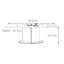 High-end rectangular sintered stone dining table-110581329