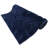 Custom Size  Anti Slip Machine Washable Medium Profile Cut Pile Soft Leaves Davario Navy Runner Rugs by Feet-939669733