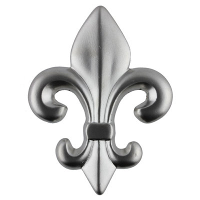(5 Pack) 2-1/2 inch Fleur-de-Lis Knob