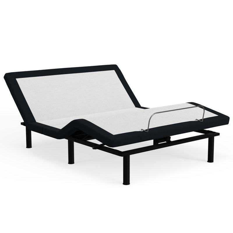Adjustable Base King Size Bed In Grey Metal - Zero , Head & Foot Articulate Easily, Memory Settings, Wireless Control With And Function, Operation