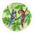 Aliyah-Lilly Glass Birdbath