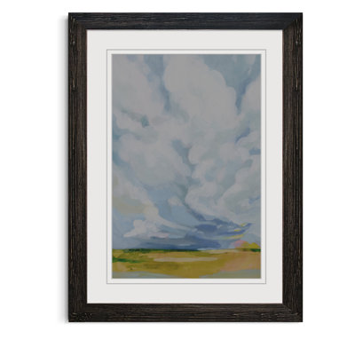 « lucid skies i »-cadre photo, impression sur toile