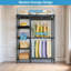 Anjo 114.3 cm Rolling Clothing Rack