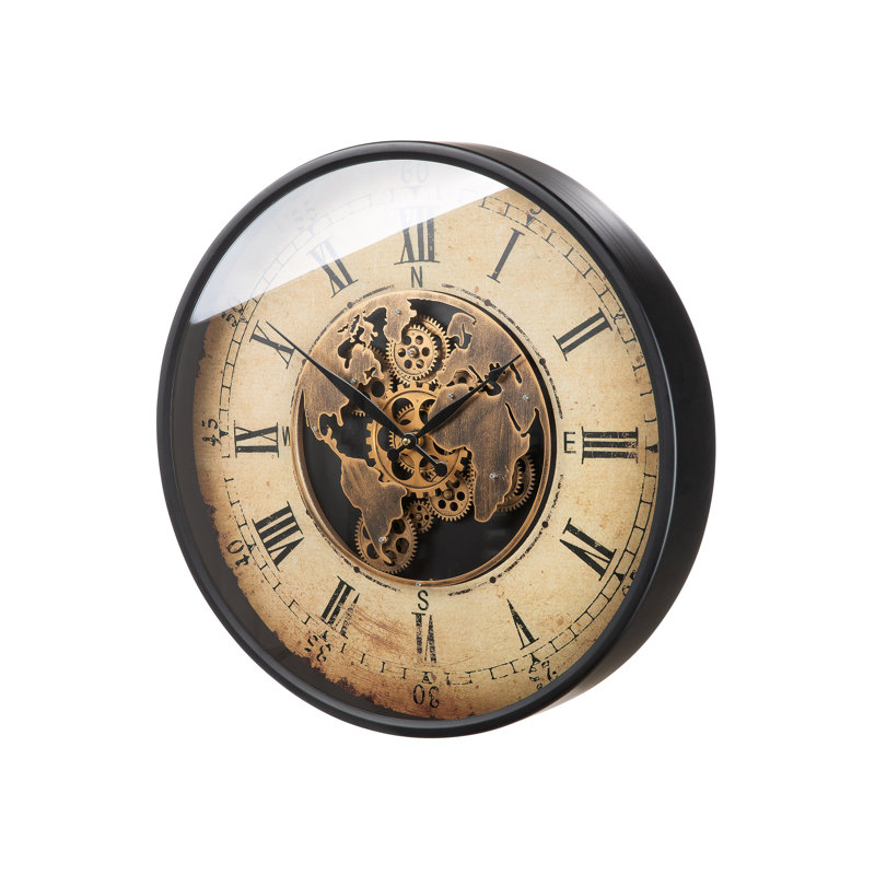 Ernestina Metal Wall Clock