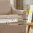 51'' Country-style Slipcovered Loveseat Sofa-1131675701