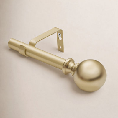 Adjustable Metal Single Curtain Rod