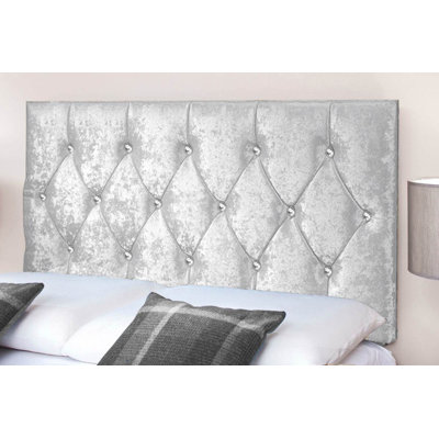 Eudy Upholstered Velvet Headboard