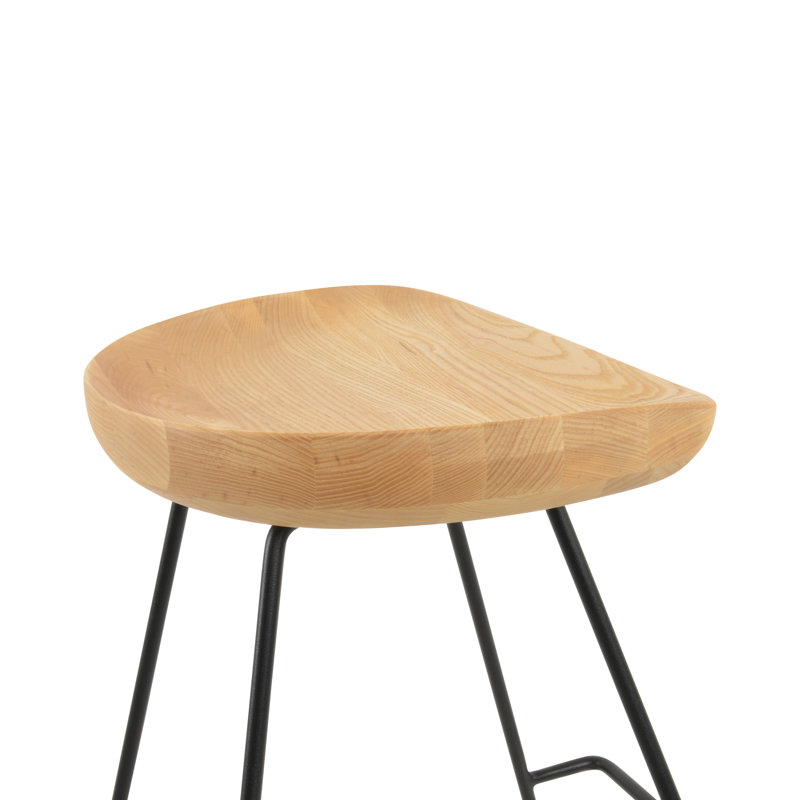 Tabouret de bar Cattelan PR, Noir/naturel