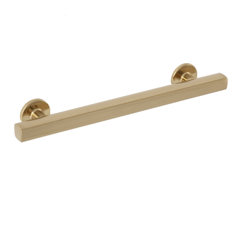 Flynn 5-1/2" Satin Brass Bar Pull Multipack, Satin Brass, 5.5"