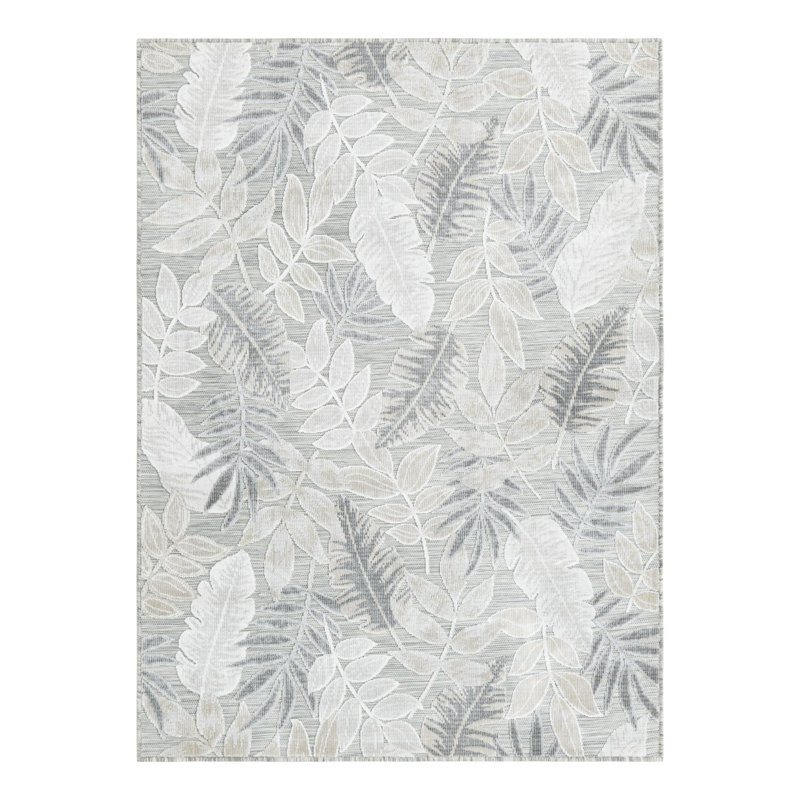 Tapis Fergent Leaves Wygant, Rectangle 4 pi 5 po x 6 pi 1 po