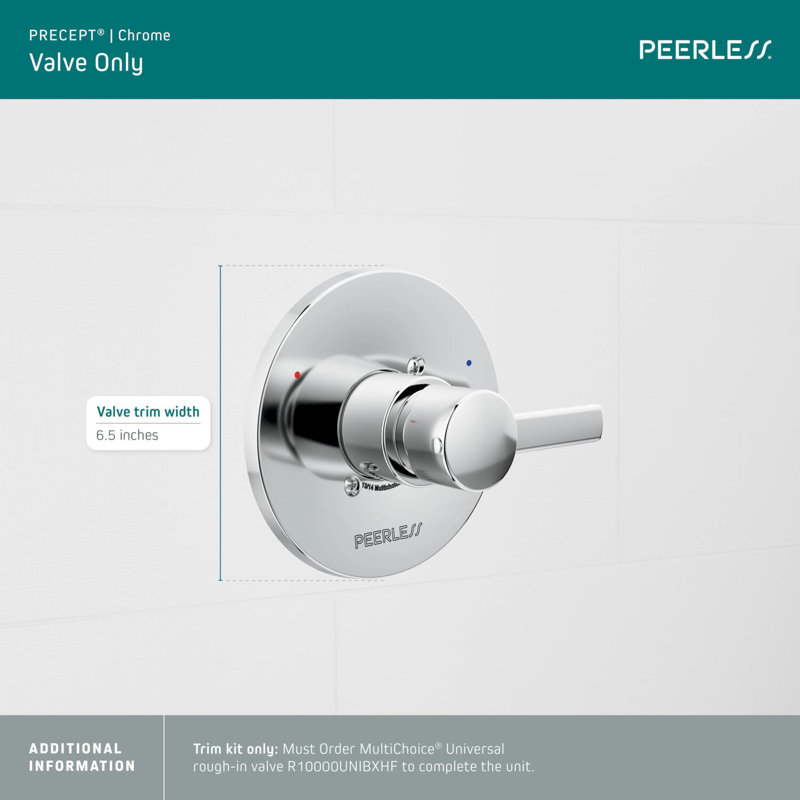 Valve Only Trim, Chrome
