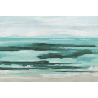 Mint Surf II by June Erica Vess - Painting on Canvas