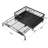 Extendable Dish Drying Rack - Rust-Resistant Dish Racks for Kitchen Counter with Adjustable Support Legs, Cutlery Holder & Removable Draining Tray (Black, 15.6''-25.2''L × 16.9''W × 8.1''H)-123640086-123640084