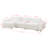 White Microfiber 4-Piece Sectional Sofa Set Living Room Sofa