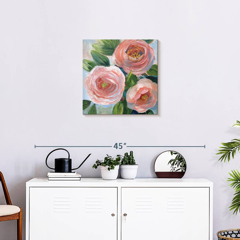 Bouquet Harnek pêche douce, H 20 po x l 20 po