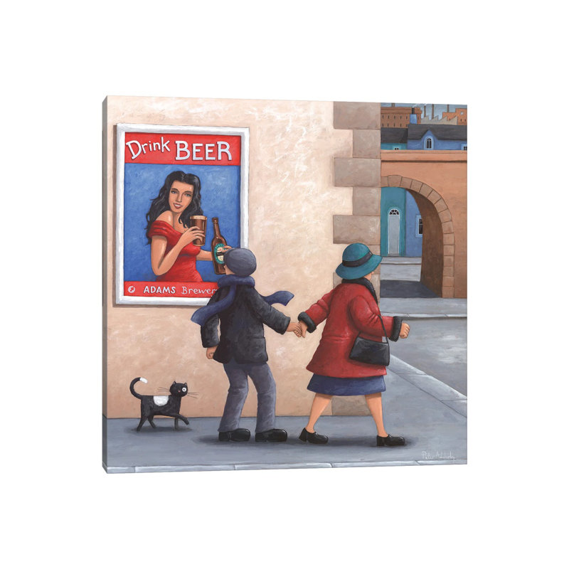 Adam's Temptation by Peter Adderley - Wrapped Canvas Gallery-Wrapped Canvas Giclée, 30.48 cm H x 30.48 cm W