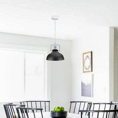 Lockett 1 - Light Satin Nickel Pendant