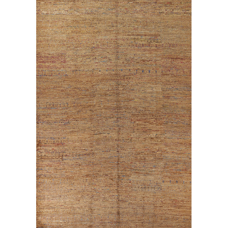 Tapis oriental marocain fait à la main 9 x 13