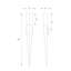 Elessar 1 - Light LED Wallchiere
