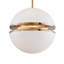 Luminaire suspendu sphère 4 lumières 4 lumières