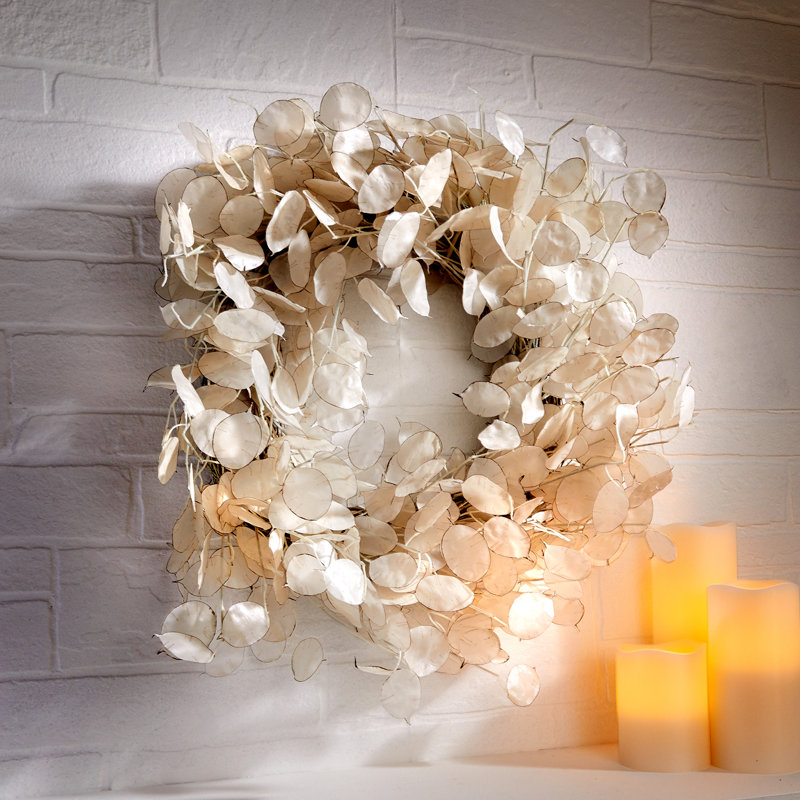 Faux Wreath, 28" H x 28" W x 5"D