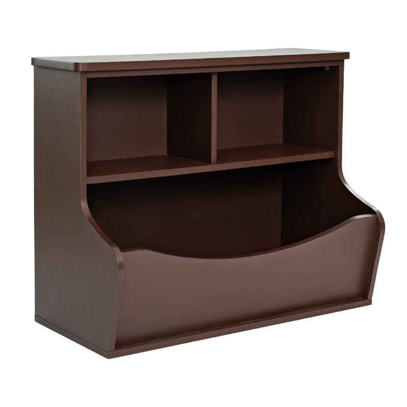  Multi-Functional Bookcase, Store or Display Books of Different Sizes, Bronze