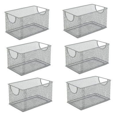 Boîte de rangement en métal pour DVD