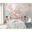 Murale rose pour enfants carte murale animaux Quercia-1553895816