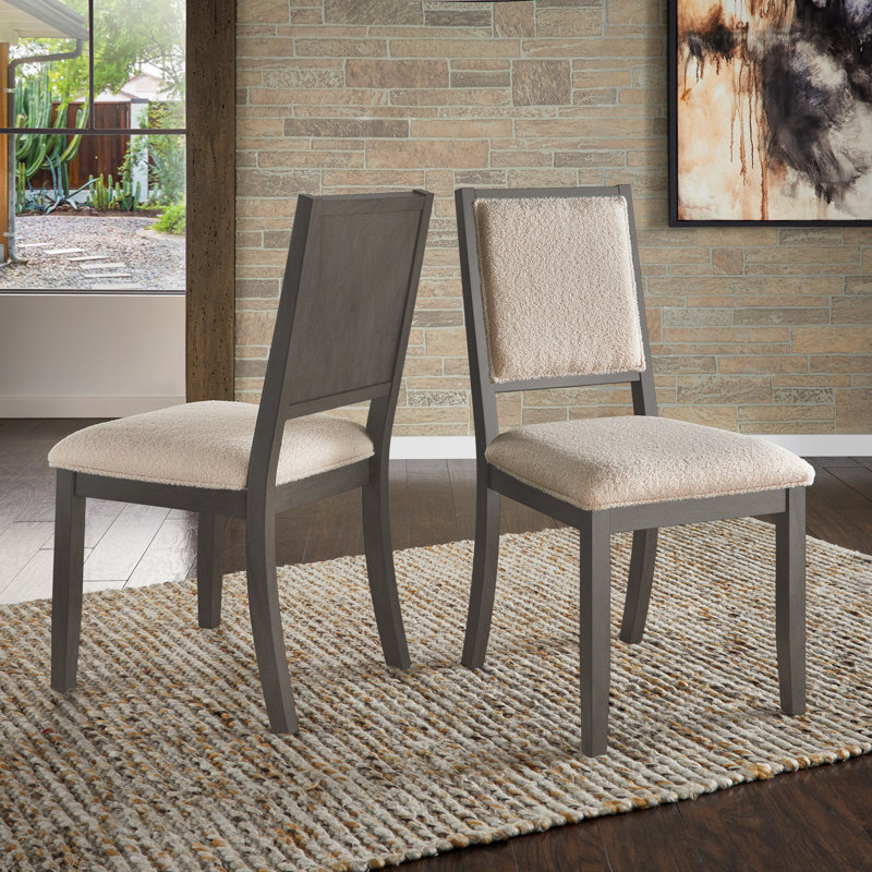 Chaise de salle à manger Cipolla, Gris