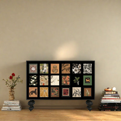 Armoire de rangement rétro