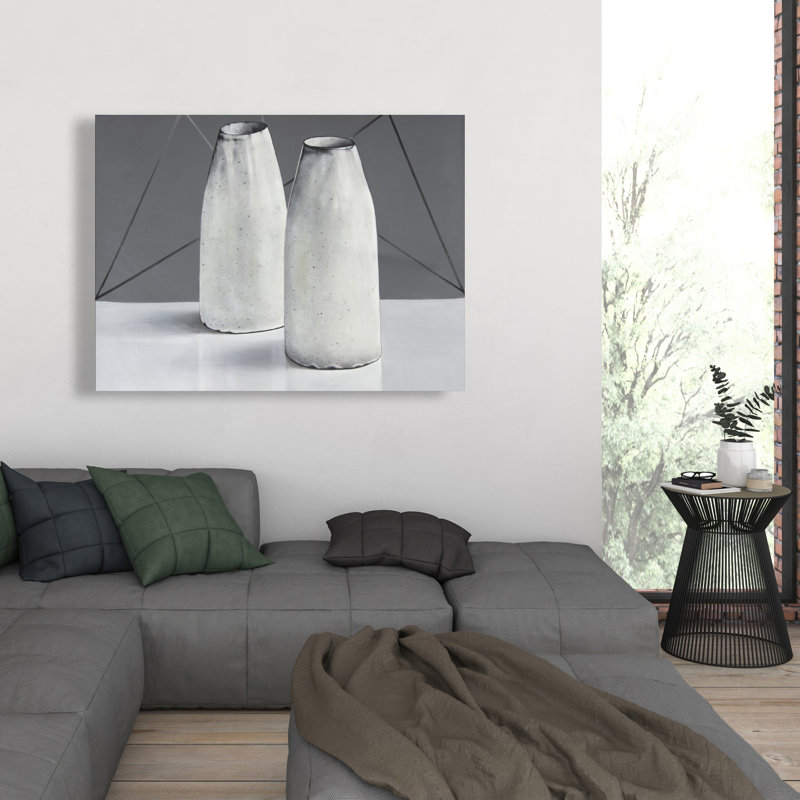 Vases - Office Object Canvas for Elegant Home Decor