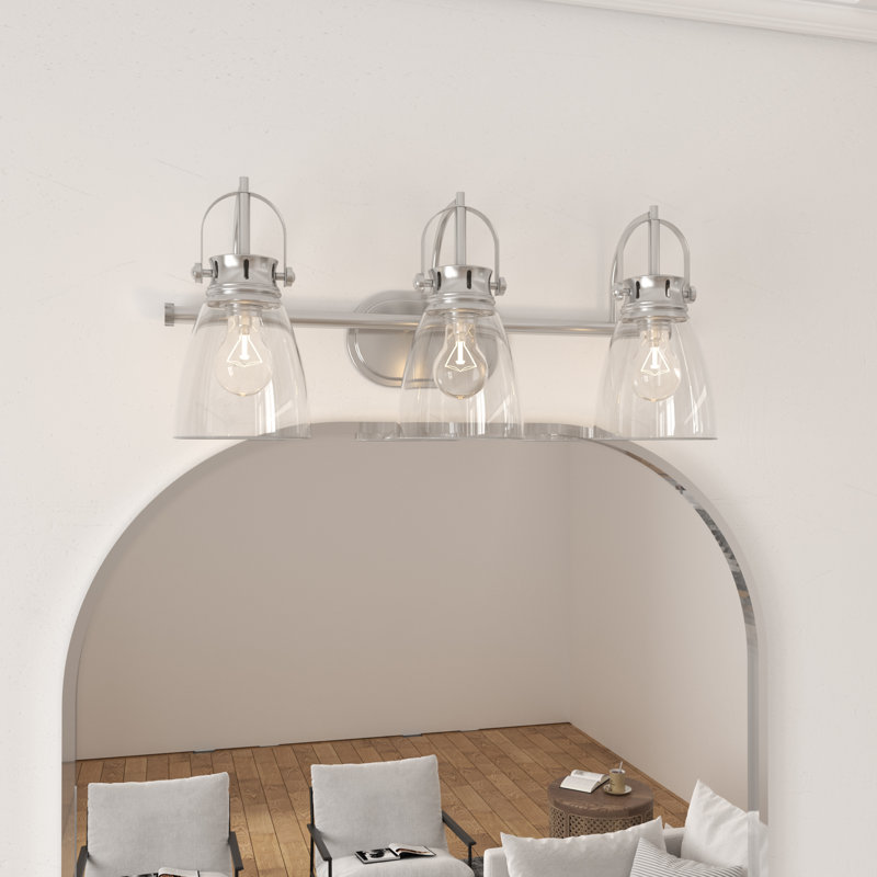 Careul 3 - Light Dimmable Vanity Light, Brushed Nickel