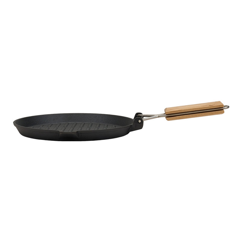 23.5cm Cast Iron Grill & Griddle Pan
