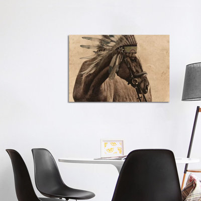 Native Horse by Marcus Prime - Wrapped Canvas Gallery-Wrapped Canvas Giclée