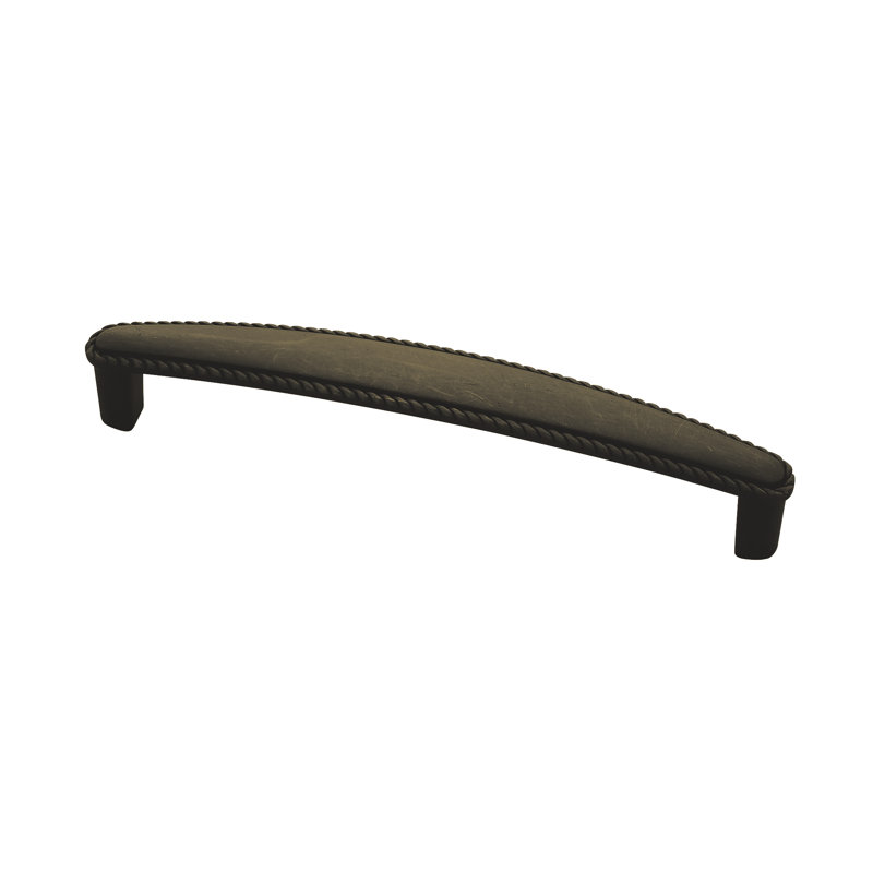 Poignée barre 3 4/5" au centre Contempo II, Bronze huilé patiné