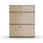 Lateafa 29.52 Wide 3 - Shelf Storage Cabinet-1530748856