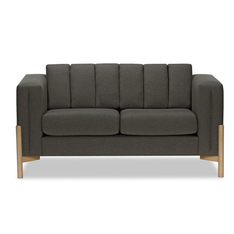 Sydni 2 Seater Loveseat, Ontario Dark Grey