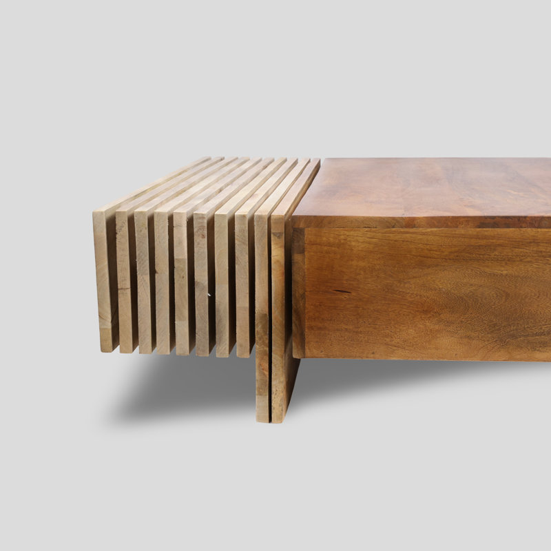 Ludovica Premium Solid Wood Coffee Table 