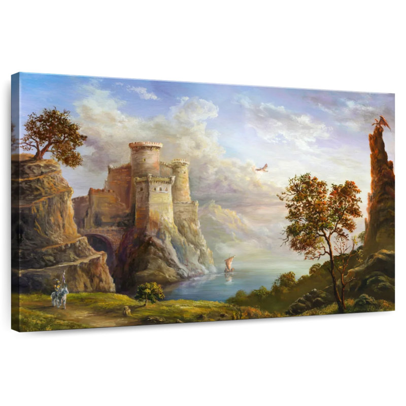 Lilie Fantasy Kingdom, 32" H x 48" W