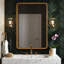 Miroir rectangulaire en fer forgé brun Brunie-827116324-827116325