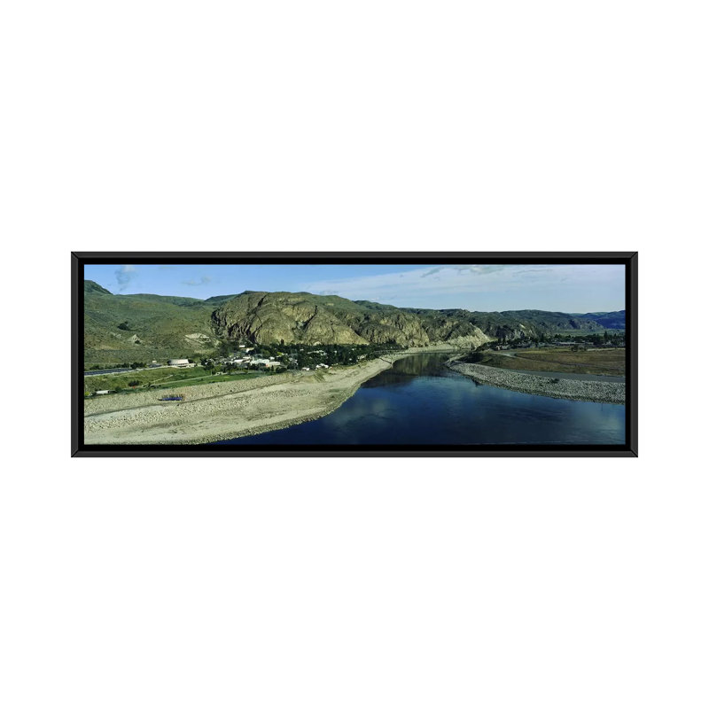 «High Angle View of Columbia River, Washington», reproduction de photo sur toile, H 20 po x l 60 po x P 1,5 po