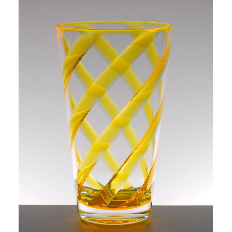 Caterina 22oz. Acrylic Drinking Glass Set, Neon Yellow