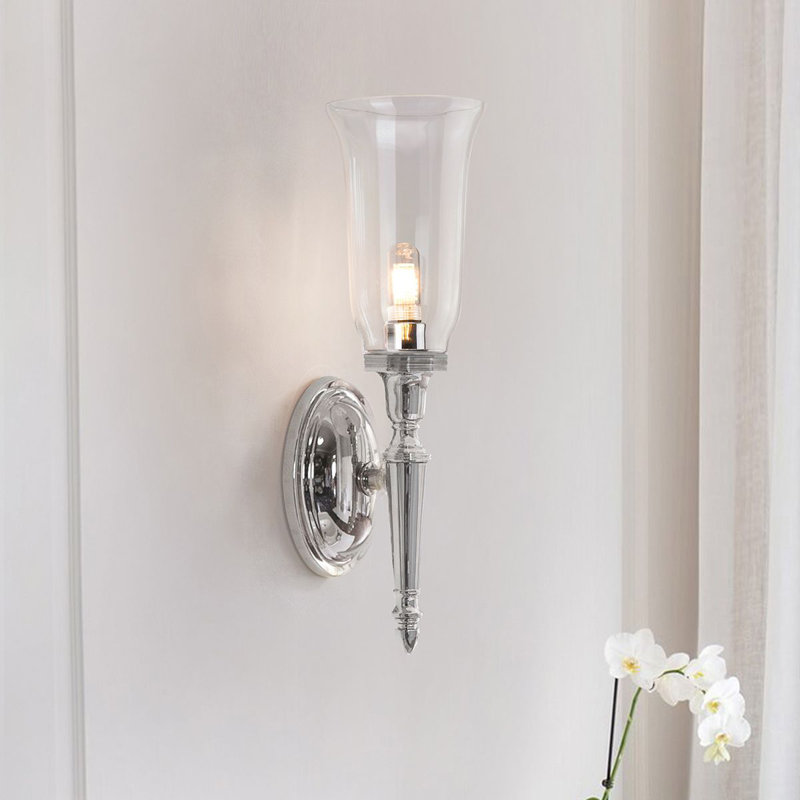 Thornsberry 1-Light Wallchiere, Polished Chrome
