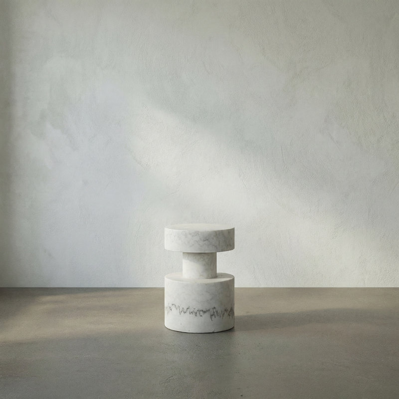 Mamud Marble End Table