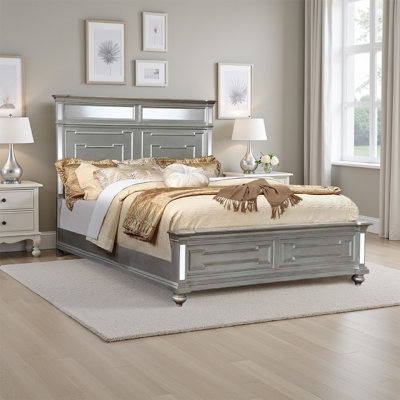 Dermott Solid Wood Platform Bed