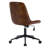 Keavey 23" Wide Leather Mid Back Mid-Century Modern Office Chair-101644269-101644270