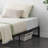 Low Bed Frame Twin Size, 10 Inch Heavy Duty Metal Platform Twin Bed Frame with Arch Design, Easy Assembly, Strong Bearing Capacity, Under Bed Storage, No Box Spring Needed-210603444